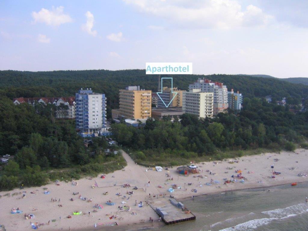 Aparthotel Przy Plazy Мендзиздроє Екстер'єр фото