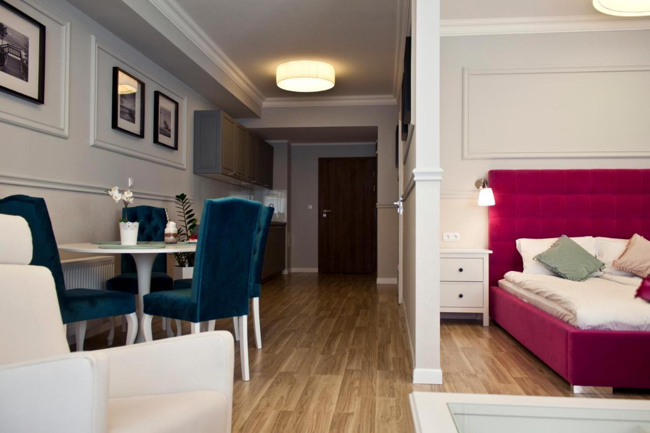 Aparthotel Przy Plazy Мендзиздроє Екстер'єр фото